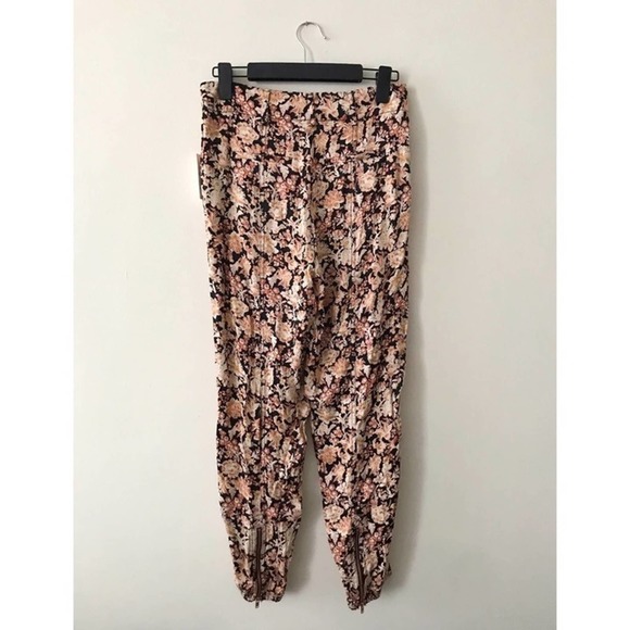 NEW Anthropologie Diandra Floral Joggers - Picture 7 of 7